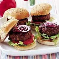 Hamburgers recipe photo