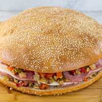 Muffuletta Bread recipe photo